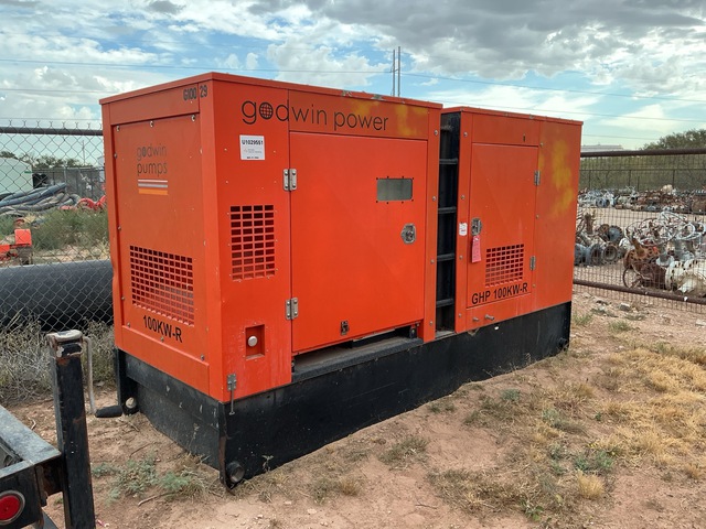 2005 Godwin 125 kVA Skid-Mounted Generator Set 2005 Godwin 125 kVA Skid-Mounted Generator Set