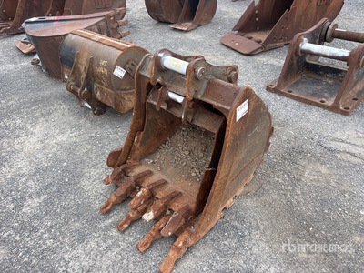 Quantity of (2) 29 in Excavator Bucket