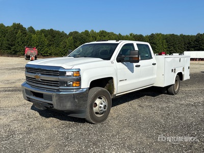 2017 Chevrolet Silverado 3500HD 4x4 ユーティリティトラック