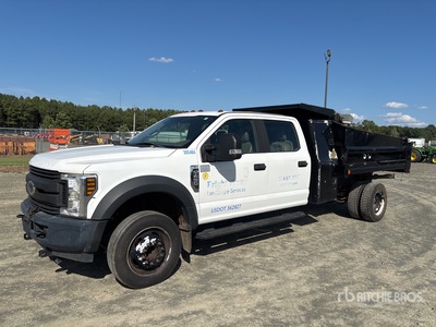 2018 Ford F-450 XL 4x2 Crew Cab Wywrotka