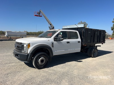 2017 Ford F-450 XL 4x2 Crew Cab Kipper-Lkw