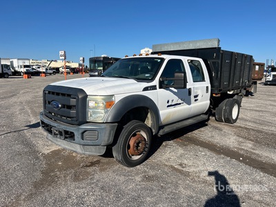 2016 Ford F-450 4x2 Crew Cab Camión plataforma volquete