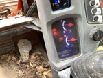 Control Station with Luces de advertencia del motor