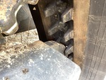 Chassis with Agarraderas de transmisión del cinturón de goma