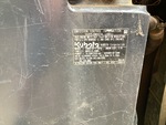 Motor with Emission Label