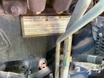 Engine with Emission Label