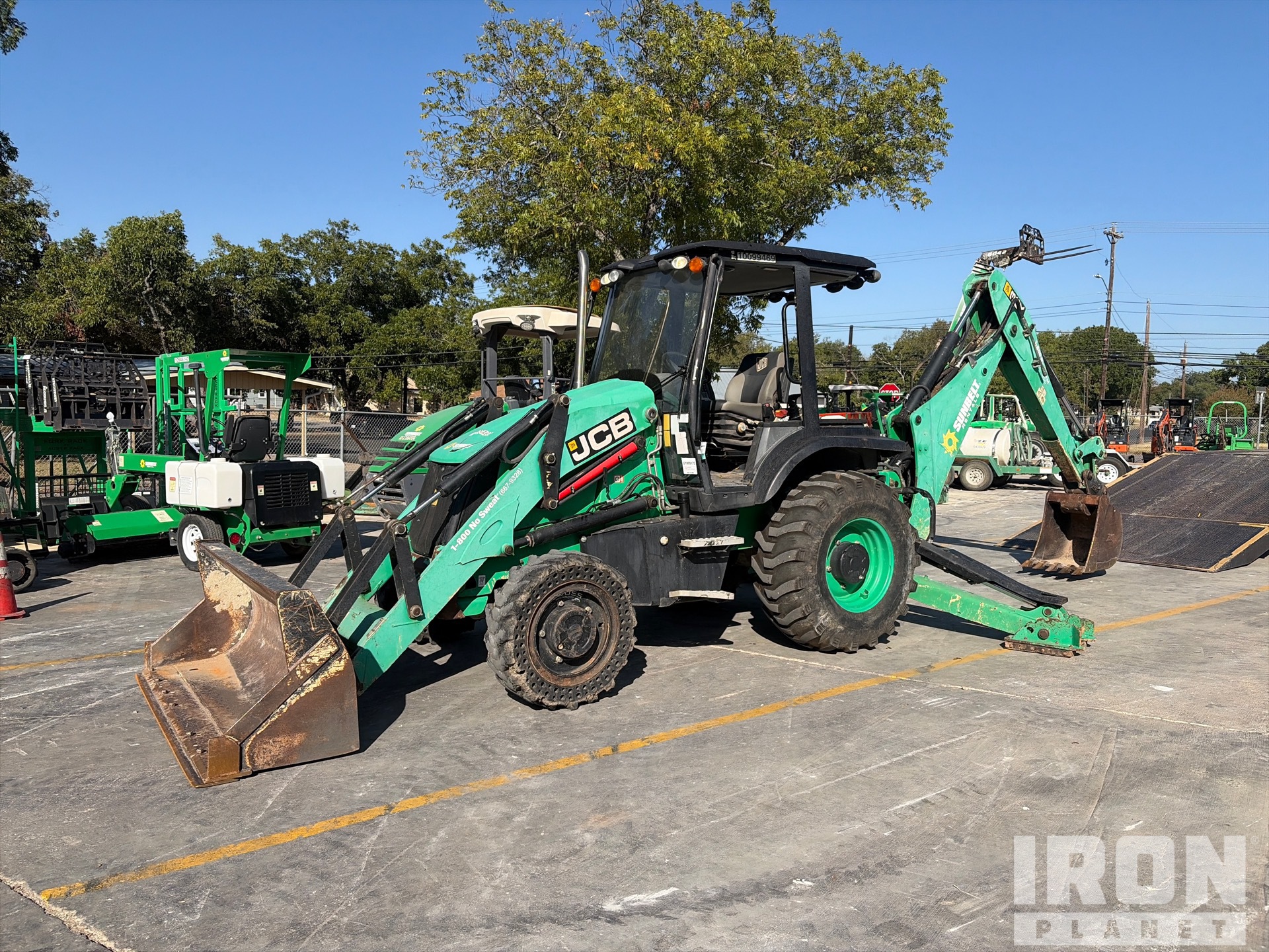 2018 JCB 3CXR14L4CM 4x4 Retroexcavadora