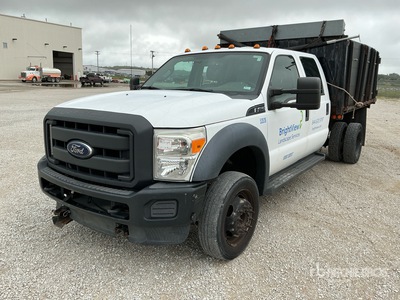 2016 Ford F-450 XL 4x2 Crew Cab Camión plataforma volquete