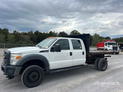 2016 Ford F-450 4x2 Crew Cab Kipperpritsche-Lkw