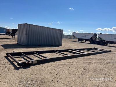 8 ft x 40 ft Storage Container Skid