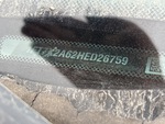 General Appearance with Frame Stamp Serial Number/VIN Photo