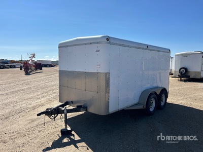 2004 Norte 14 ft T/A Enclosed Trailer