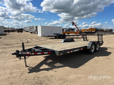 2007 Trailtech 20 ft T/A Apparatuur aanhangwagen