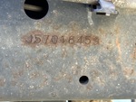 General Appearance with Frame Stamp Serial Number/VIN Photo