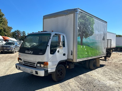 2005 Isuzu NPR 4x2 Landscaping Attachment Van Truck