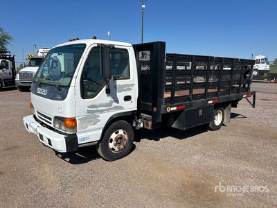 2001 Isuzu NPR 4x2 Flatbed Truck