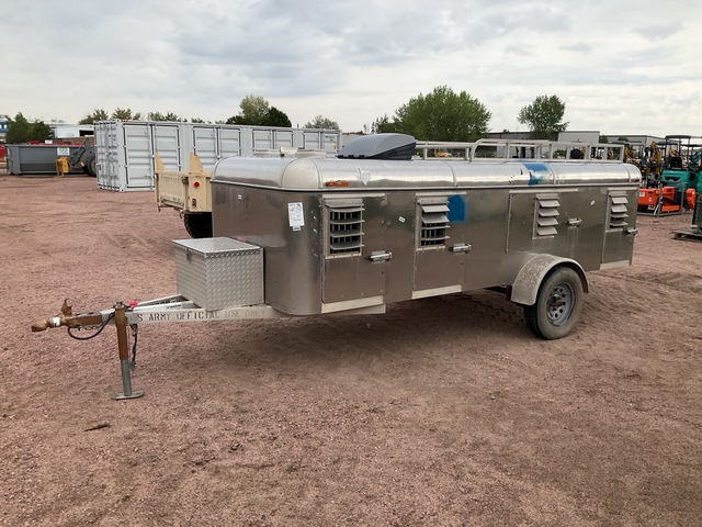 Jones Trailer Dog Carrier Trailer