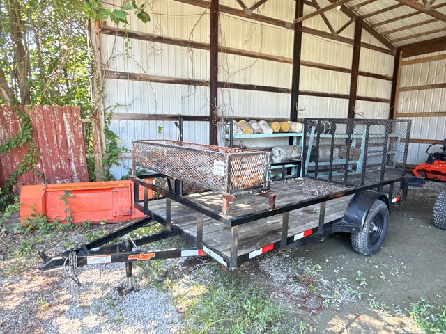 2023 Down to Earth DTE7612G29 12 ft S/A Utility Trailer
