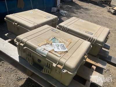 (3) Pelican Storage Cases
