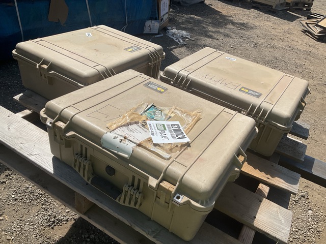 (3) Pelican Storage Cases