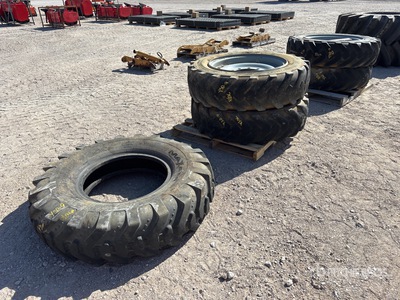 Quantity of (5) 330/85x28 Tires - Fits 10k Forklift