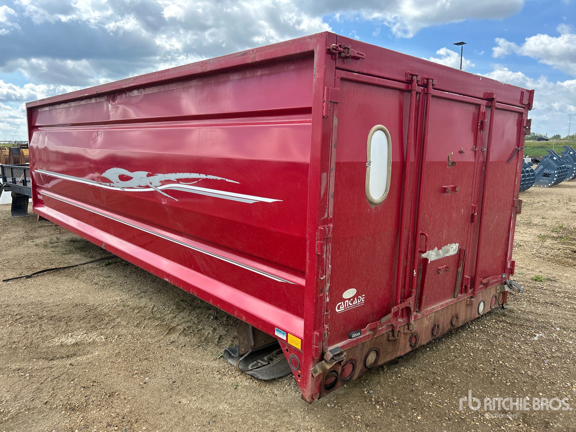 Cancade 20 ft Grain Box معدات تداول الحبوب المتنوعة