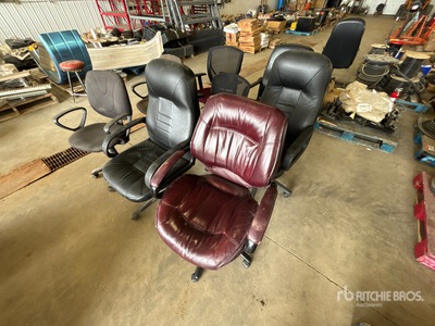 Quantity of (8) Roller Office Chairs