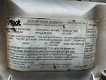 Engine with Emission Label