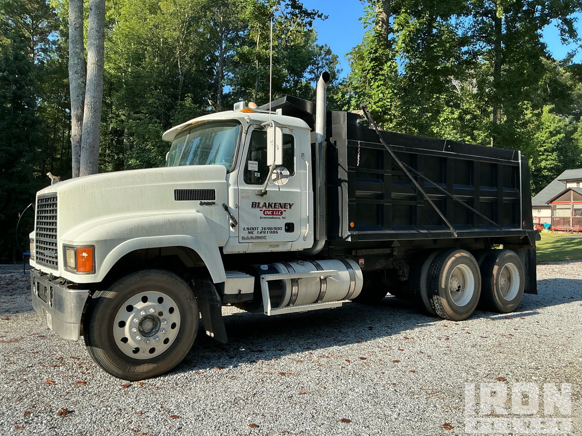 2012 Mack CX612 6x4 T/A Dump Truck