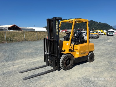 2003 Hyster H50XM 4750 lb Pneumatic Tire Forklift