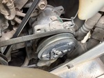 Engine with A/C Compressor