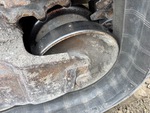 Undercarriage with Rear idler wear