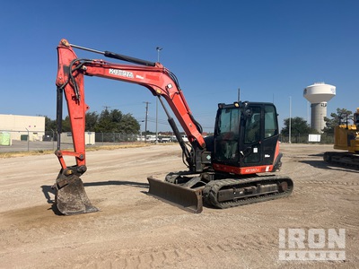 2018 Kubota KX080-4S Mini pelle hydraulique