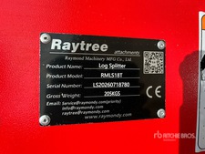 2026 Raytree RMLS18T 24 in Skid Steer Wood Splitter (Unused)