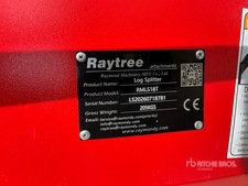 2026 Raytree RMLS18T 24 in Skid Steer Wood Splitter (Unused)