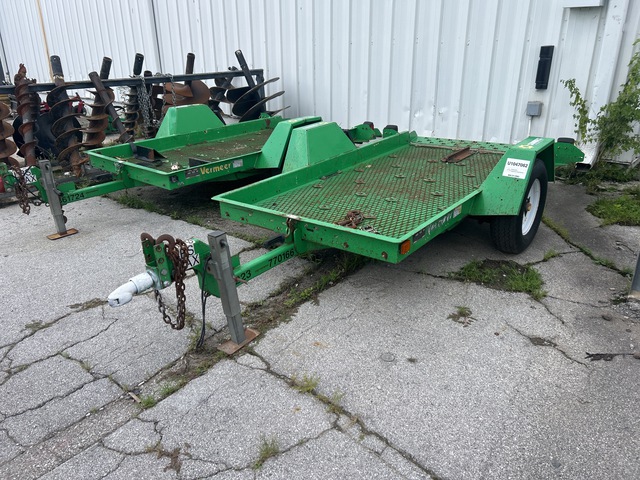 2015 Vermeer TLR33 9 ft S/A Stump Grinder Trailer 2015 Vermeer TLR33 9 ft S/A Stump Grinder Trailer