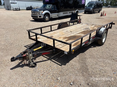 2020 CM 14 ft S/A Utility Trailer