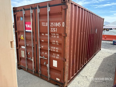 20 ft Standard Conteneur de stockage