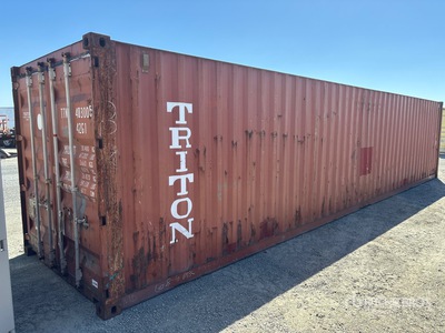 40 ft Standard Lagercontainer