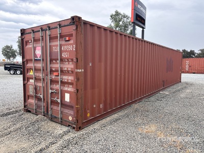 40 ft Standard Storage Container (Inoperable)