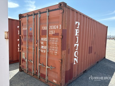 20 ft Standard Lagercontainer