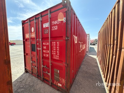 20 ft Standard Lagercontainer