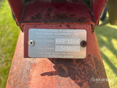 1995 Sakundiak HD7-1200 7 in x 39 ft Grain Auger