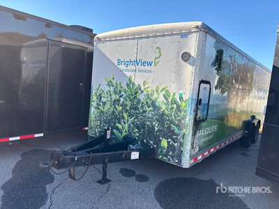 2014 Wells Cargo EW2424-B 24 ft T/A Enclosed Trailer