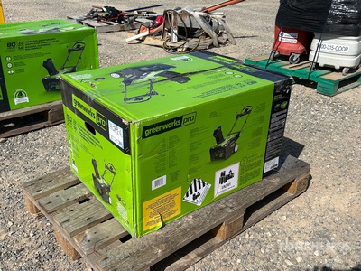 Greenworks 1 ft 10 in 1 Way Snow Blower