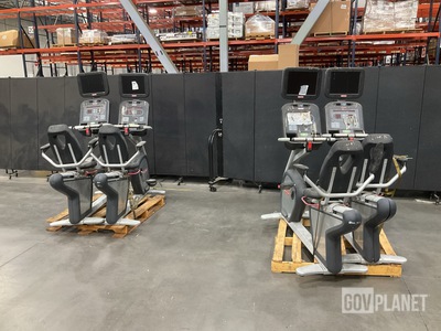 (4) Star Trac 9-8020-MUSAP0 Exercise Bikes