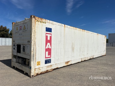 40 ft High Cube Refrigerated Opslag container (Inoperable)