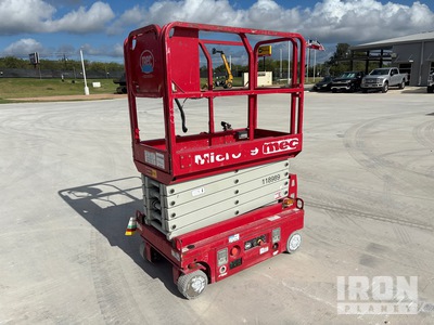 2020 MEC Micro 19 Electric Scissor Lift