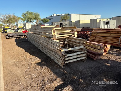Quantity of (3) Pallets of Pallet Racking