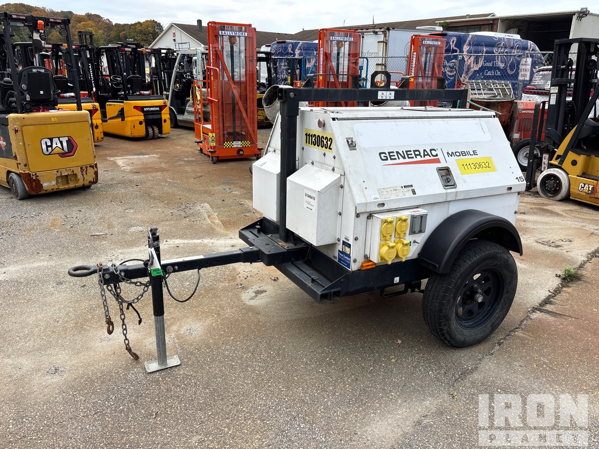 2020 Generac MLG15 15 kW Mobile Generator Set